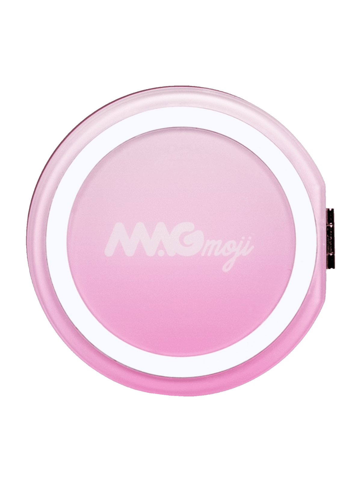 Magmoji MagSafe mirror stand, Just Peachy edition, closed, back view