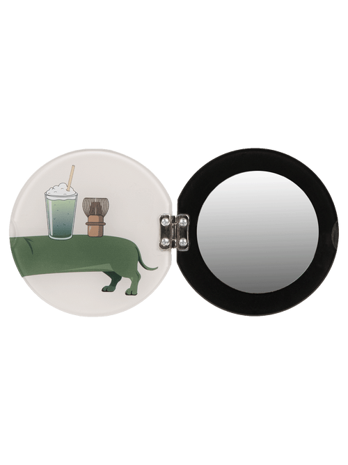 Mirror Stand - Dackel / Tea