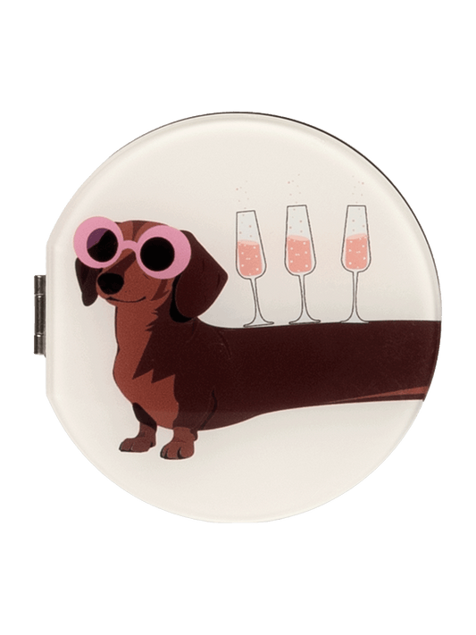 Mirror Stand - Dackel / Wine
