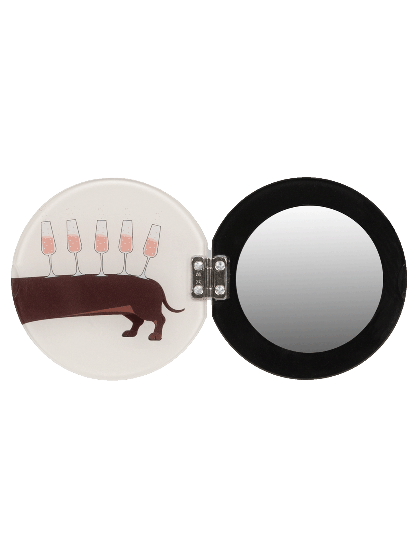 Mirror Stand - Dackel / Wine