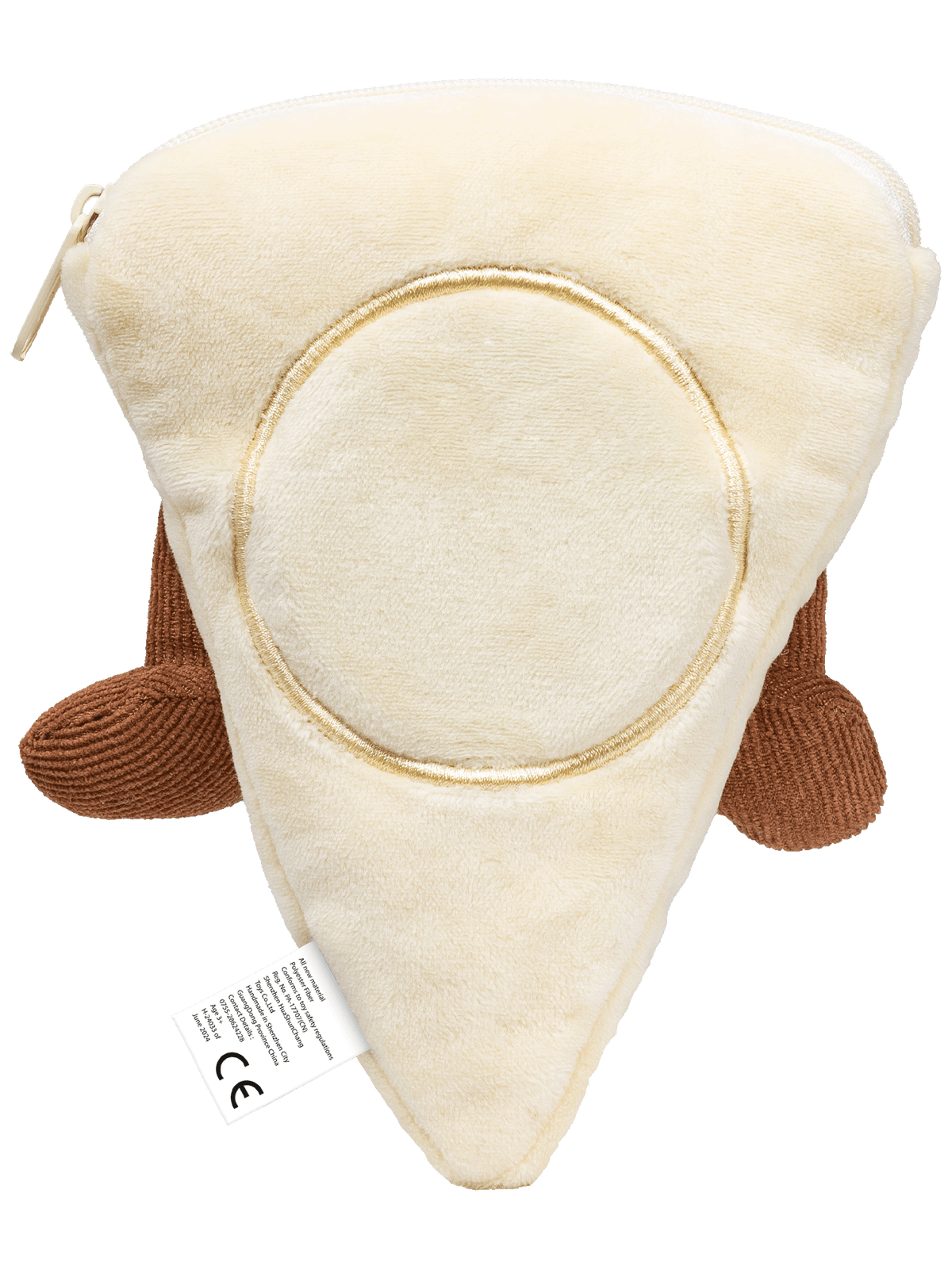Rita the Pizza, Magmoji MagSafe plushie wallet, back view